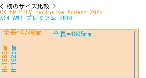 #CX-60 PHEV Exclusive Modern 2022- + XT4 AWD プレミアム 2018-